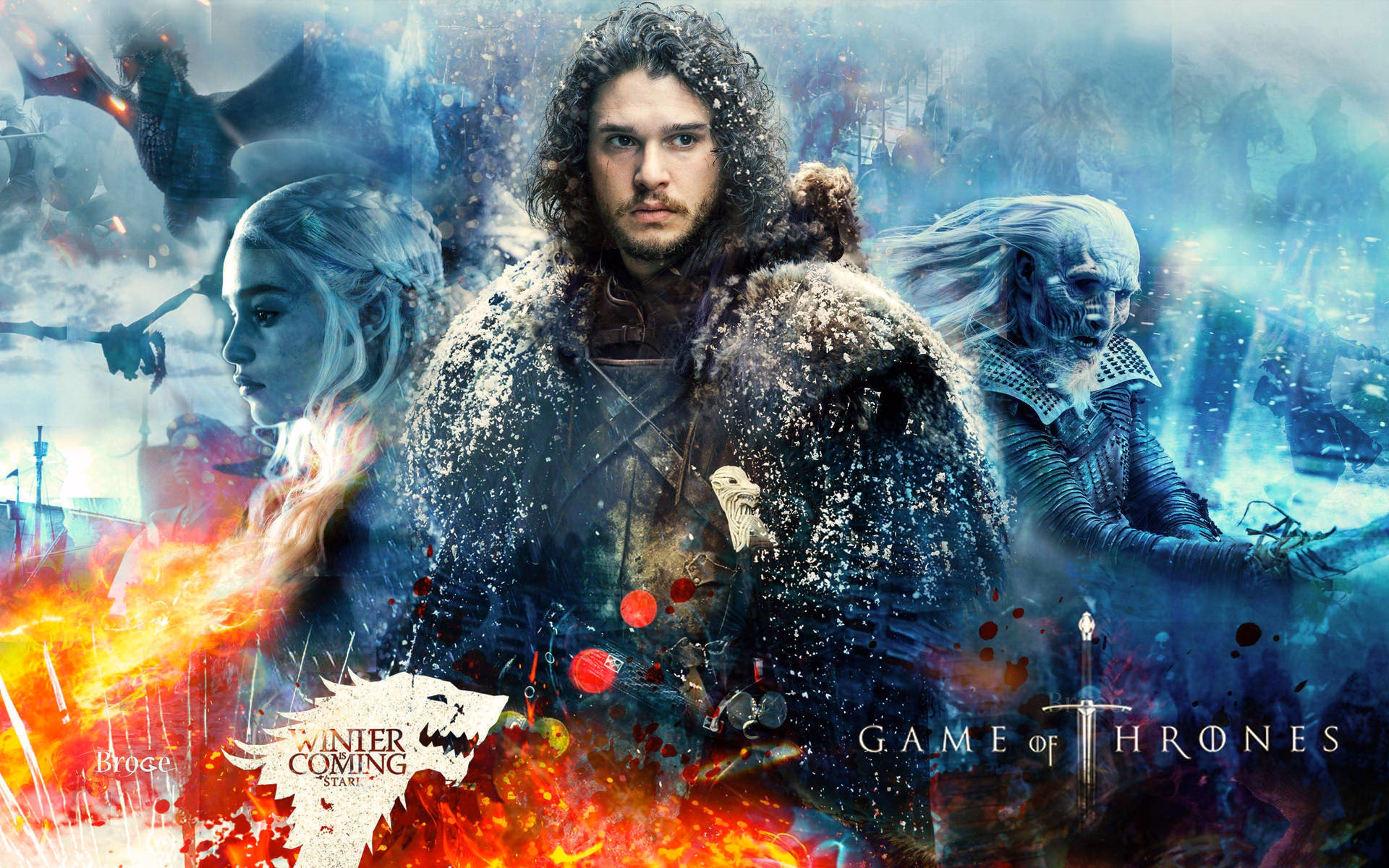 How many wallpapers are there in game of Thrones Season 1?