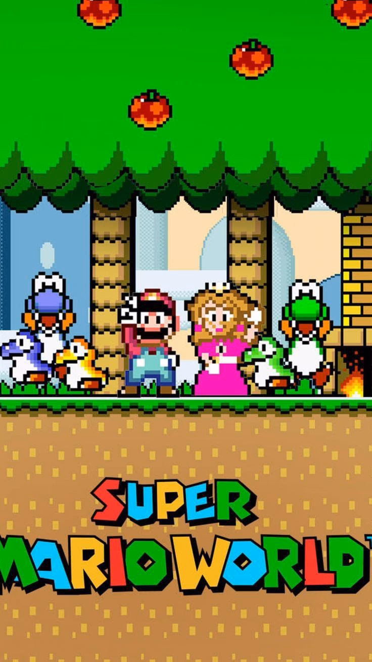 How many Super Mario Bros Live Wallpaper images are there?