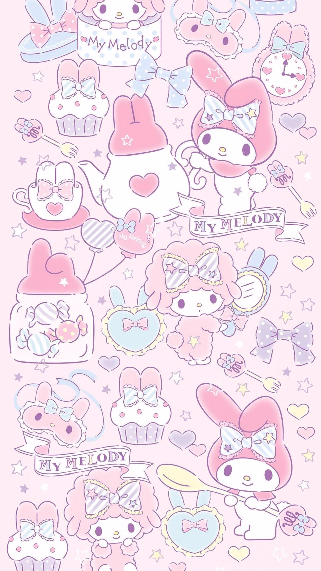 How many my Melody desktop wallpapers are there?