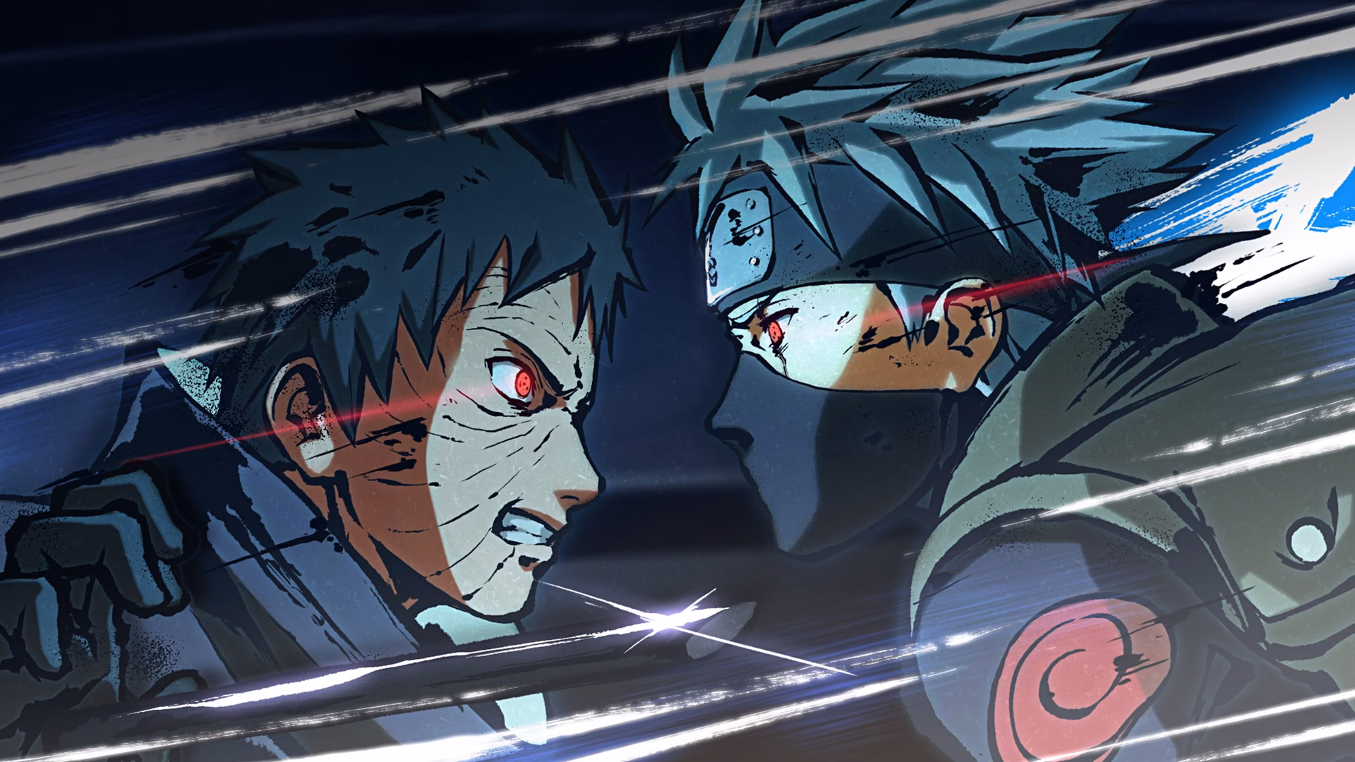 What does Obito do to Kakashi?