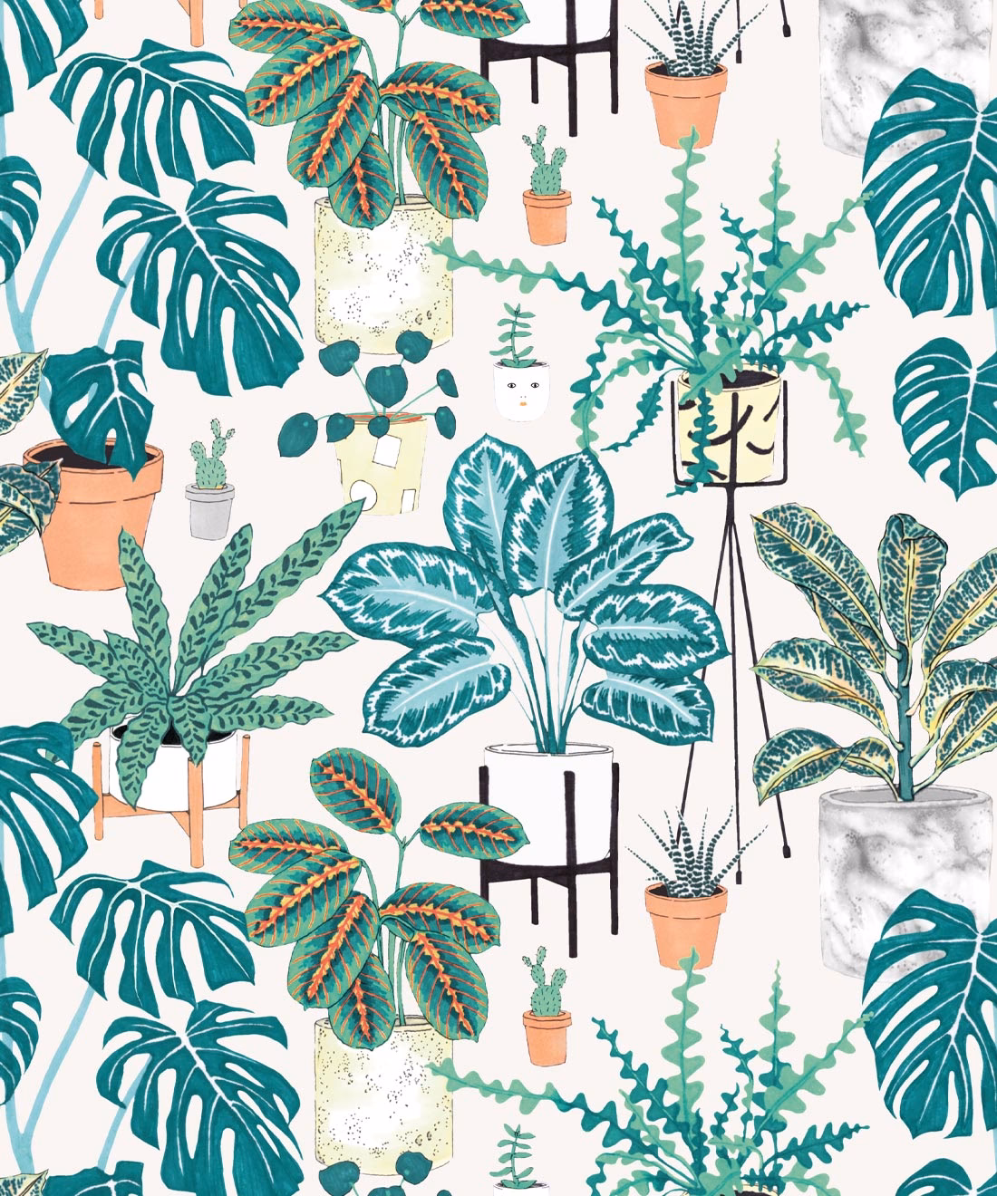 How many plant wallpaper images are there?