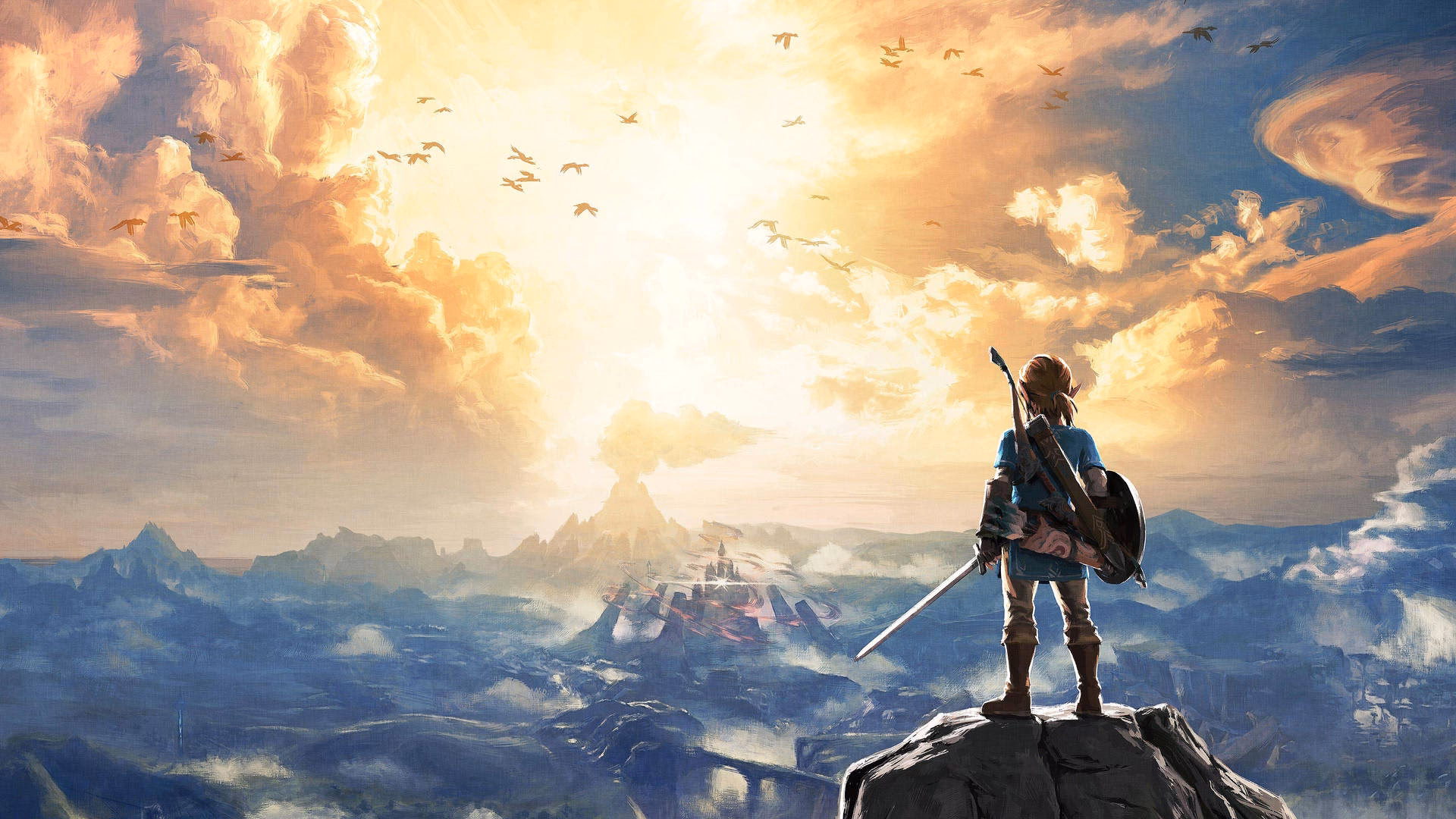 What is the size of the legend of Zelda phone wallpaper?
