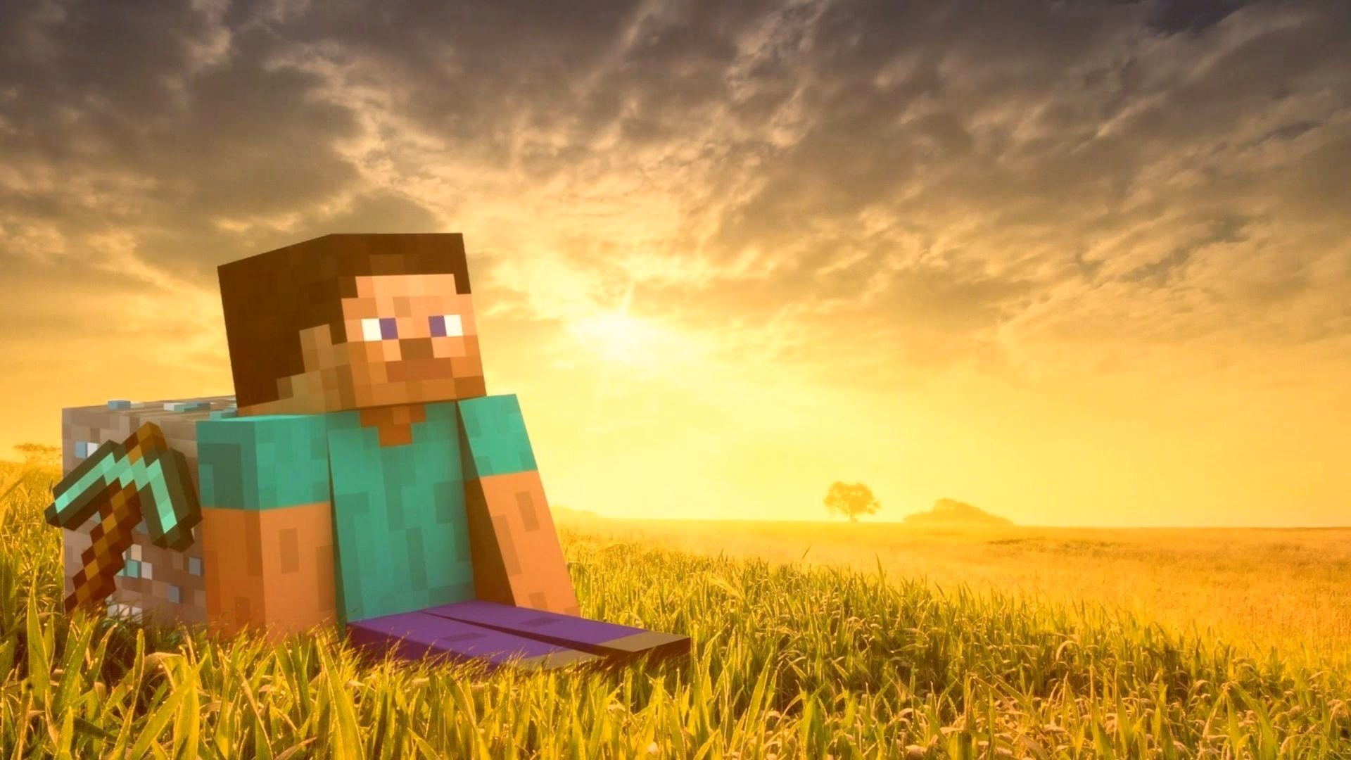 Where can I find 3D Minecraft wallpapers?