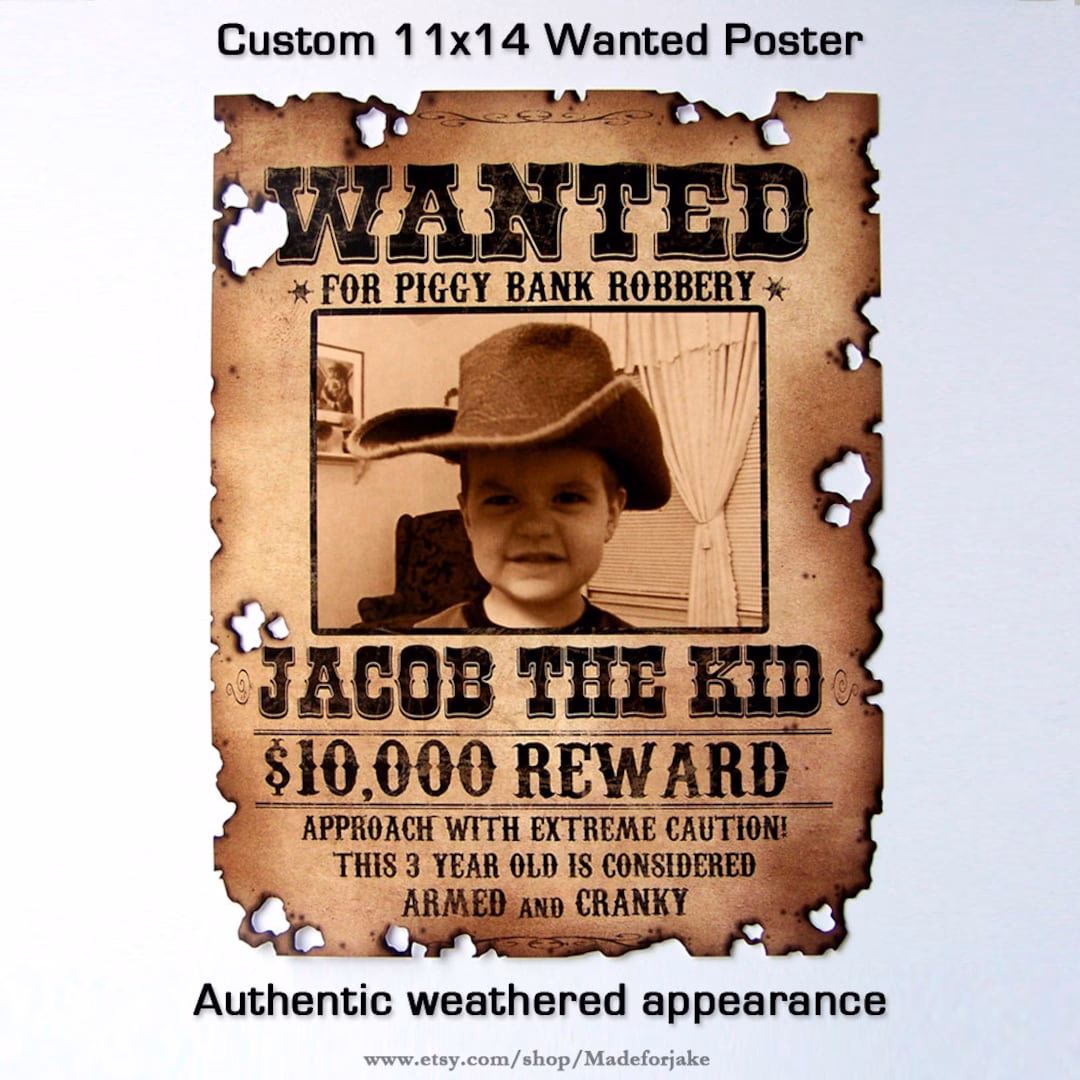 What is a wanted poster?