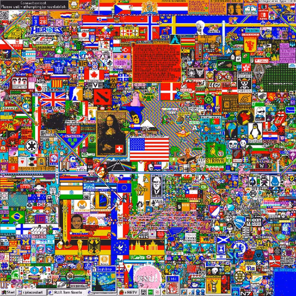 Is R/place a pixel War?