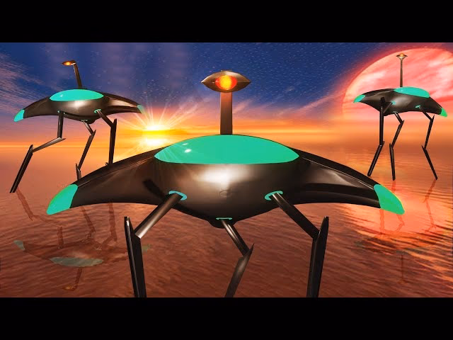What is the digging machine in War of the worlds?