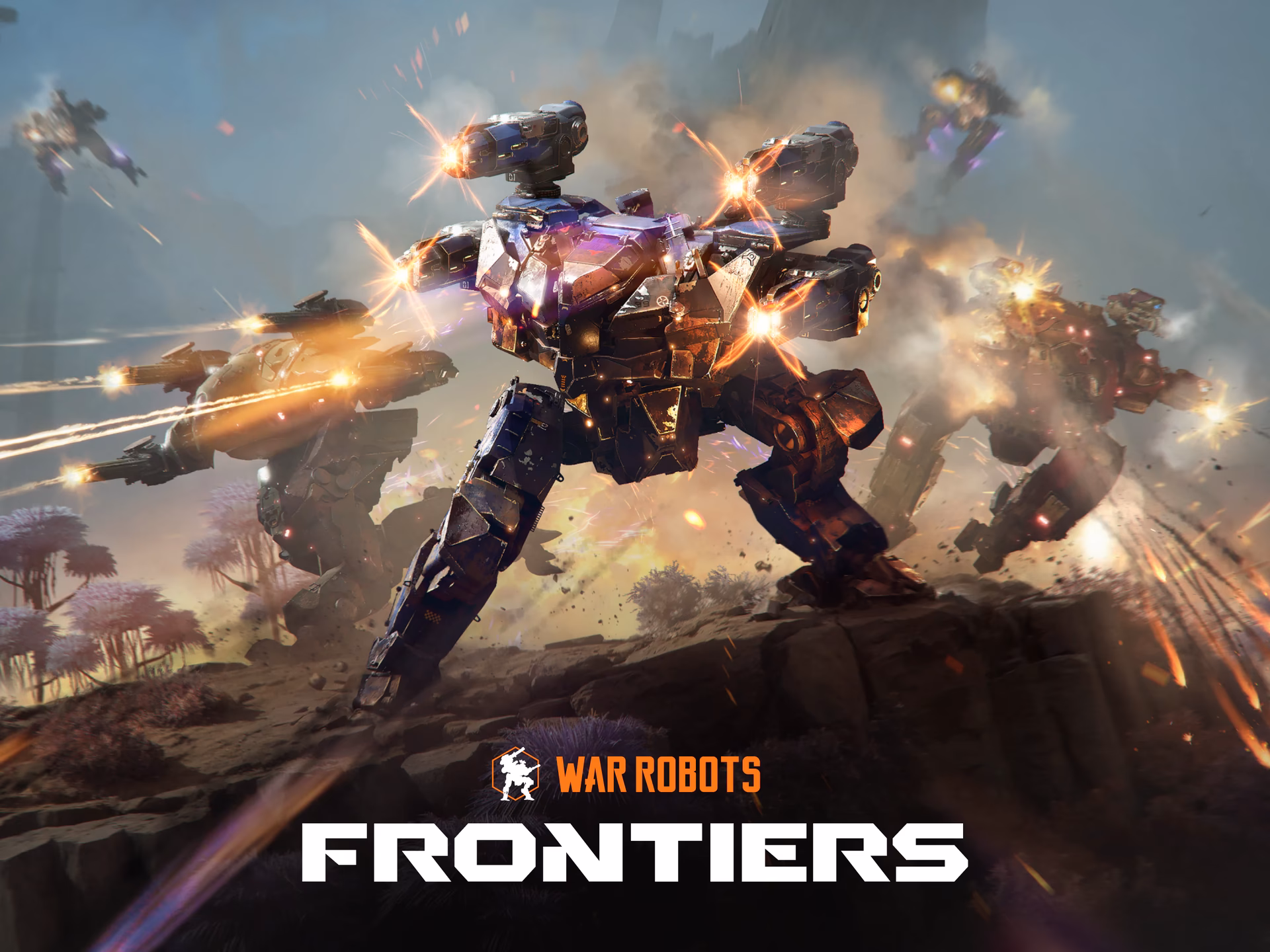 ¿Qué ofrece War robtos Frontier?