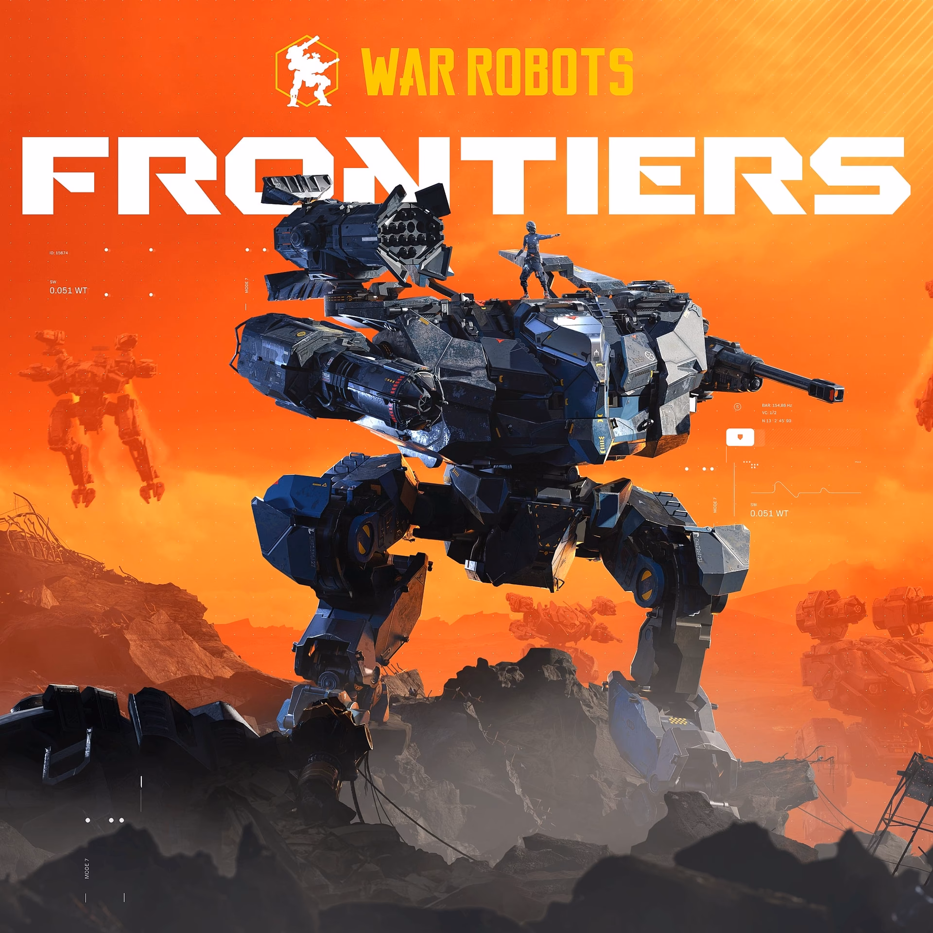Can you play war robots frontiers online?