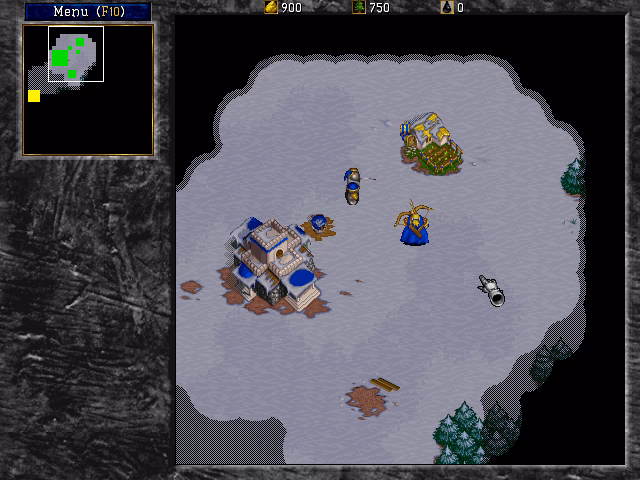 How many megabytes is Warcraft 2?