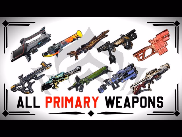 Are there rifles in Warframe?