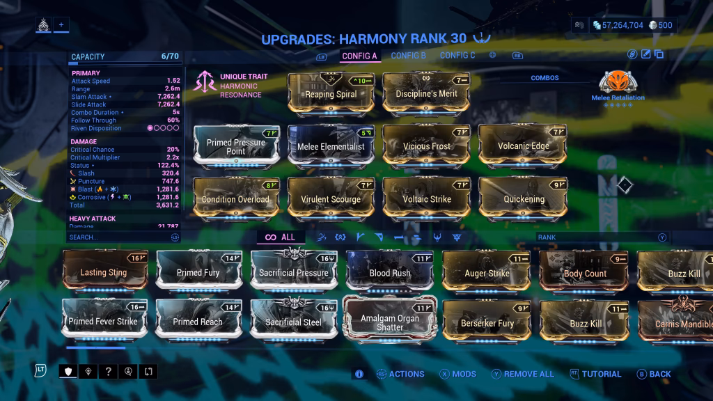 How do I Optimize my Warframe builds?
