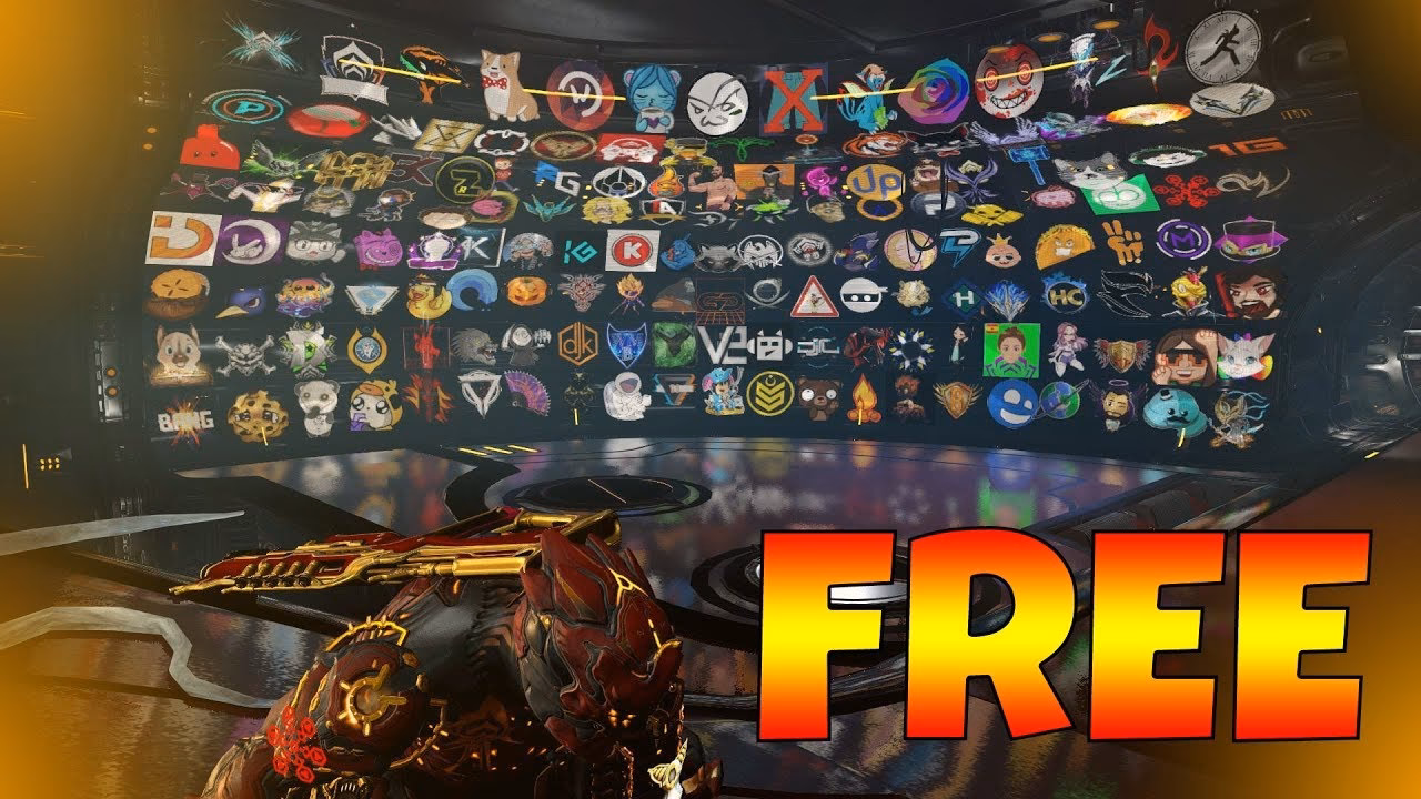 Can I get a custom Warframe glyph in-game?