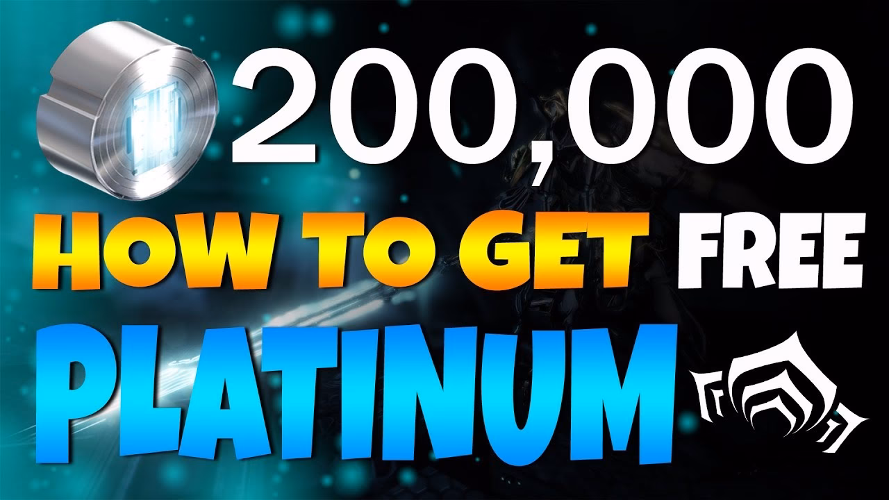 Can you get Platinum without spending money in Warframe?