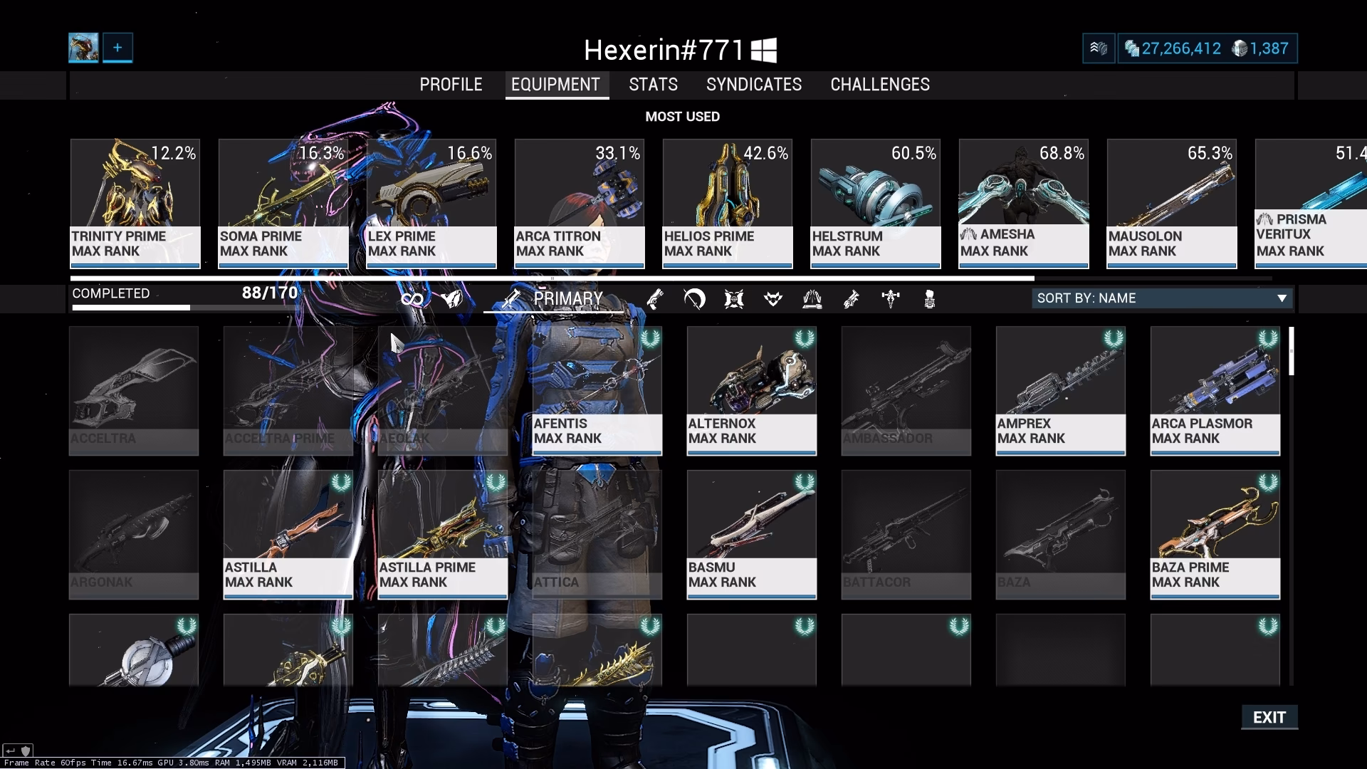 Do you need a max rank weapon?