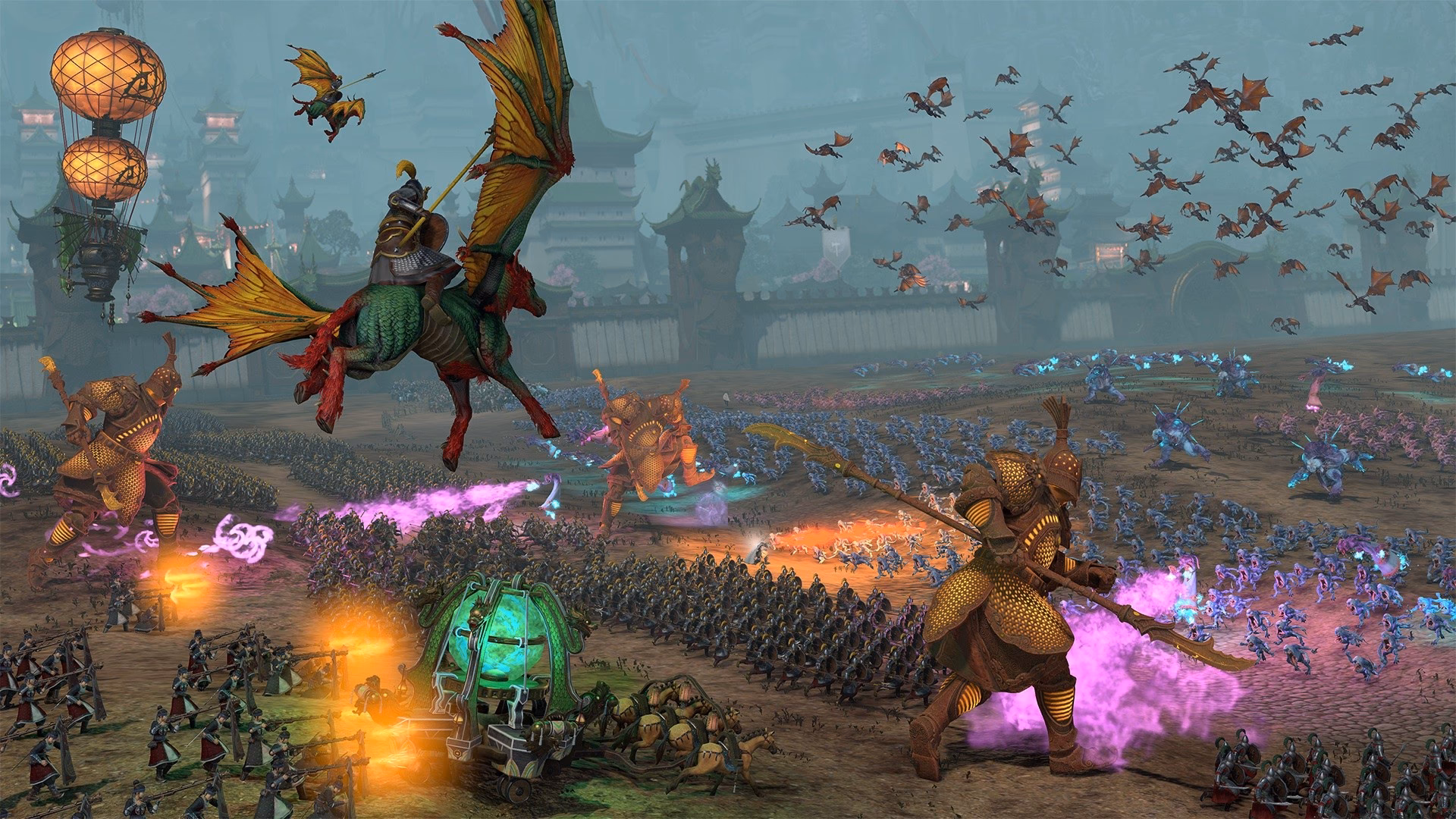 Does Total War Warhammer 3 have immortal empires?