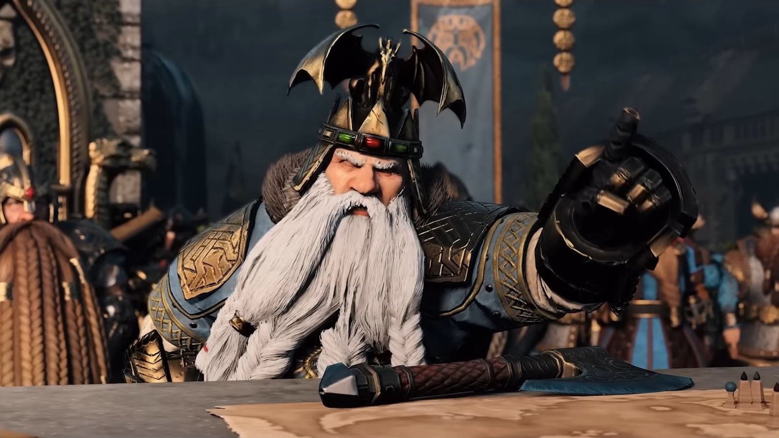 Who are the dwarfs in Total War Warhammer?