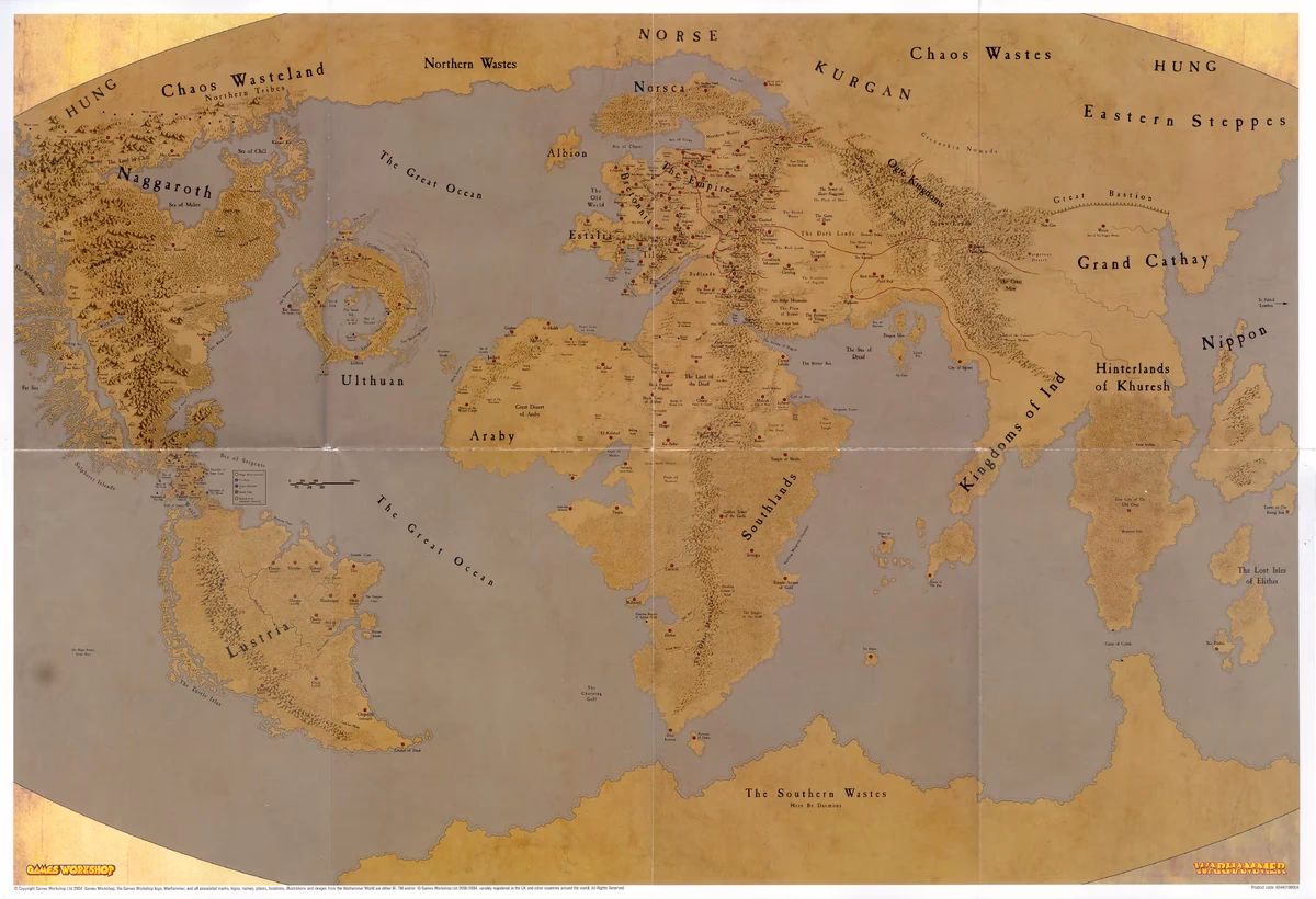 What is a Warhammer map?
