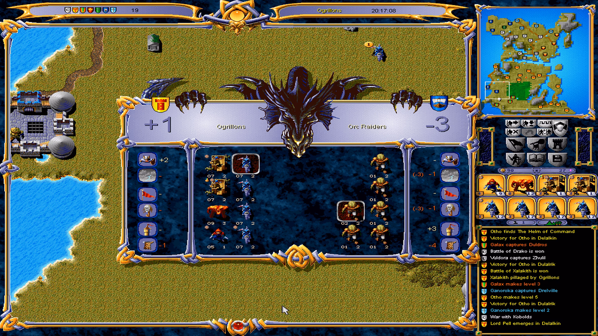 How many MB is Warlords 3?