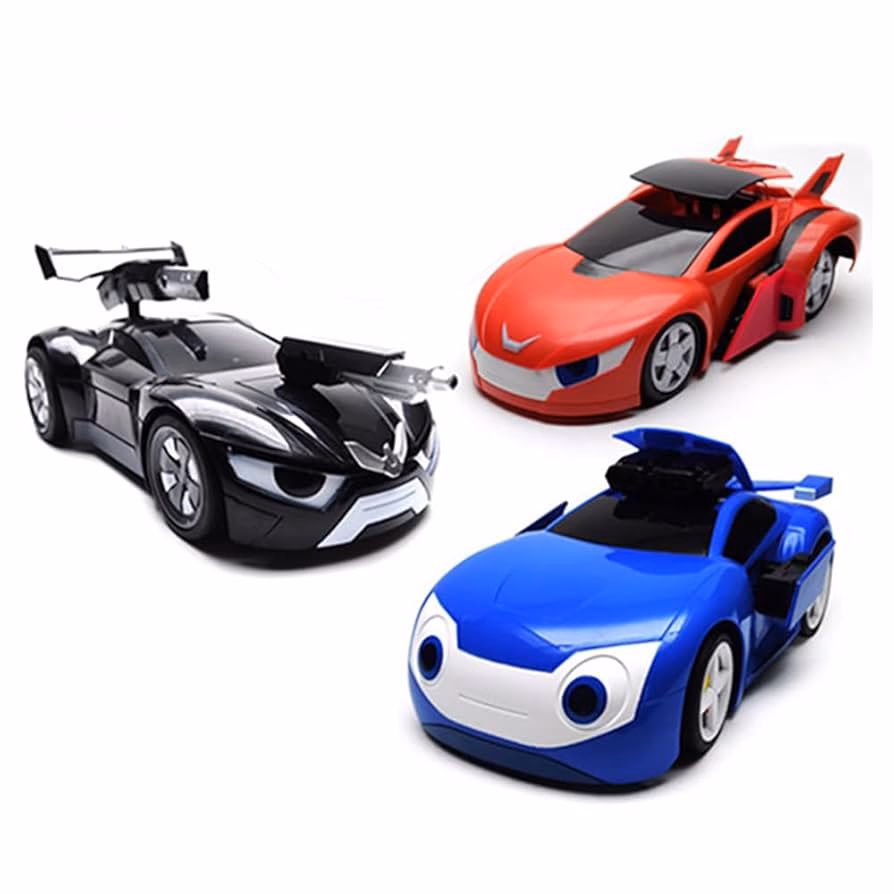 How do watch-cars fight the monster car?