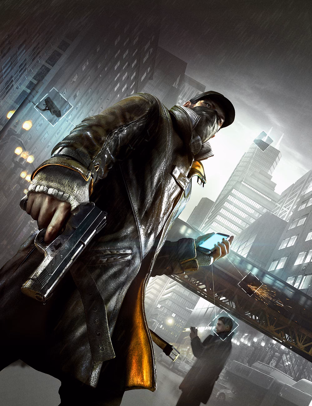Who are the artists in the Watch Dogs concept art gallery?