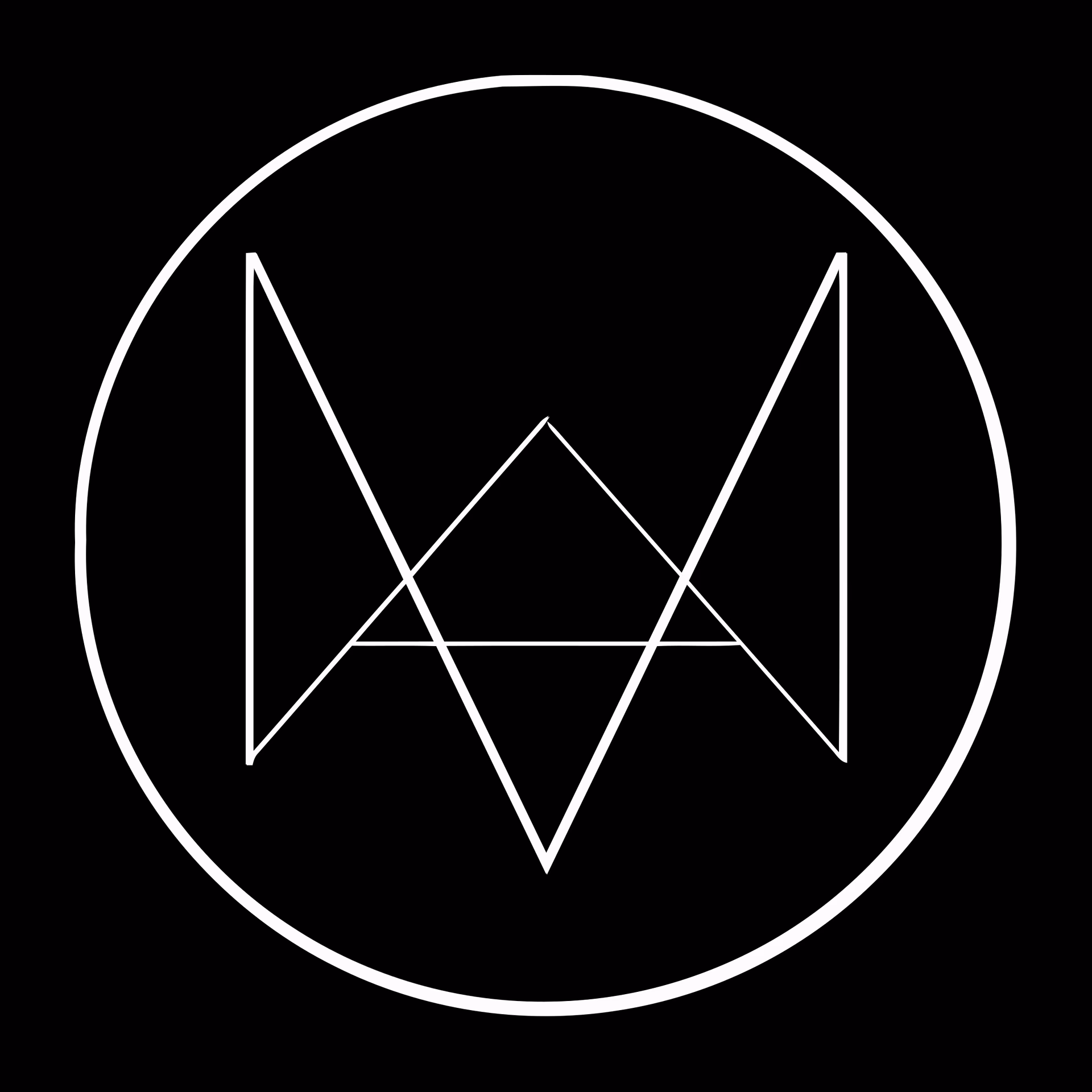 What does the Watch Dogs logo look like?