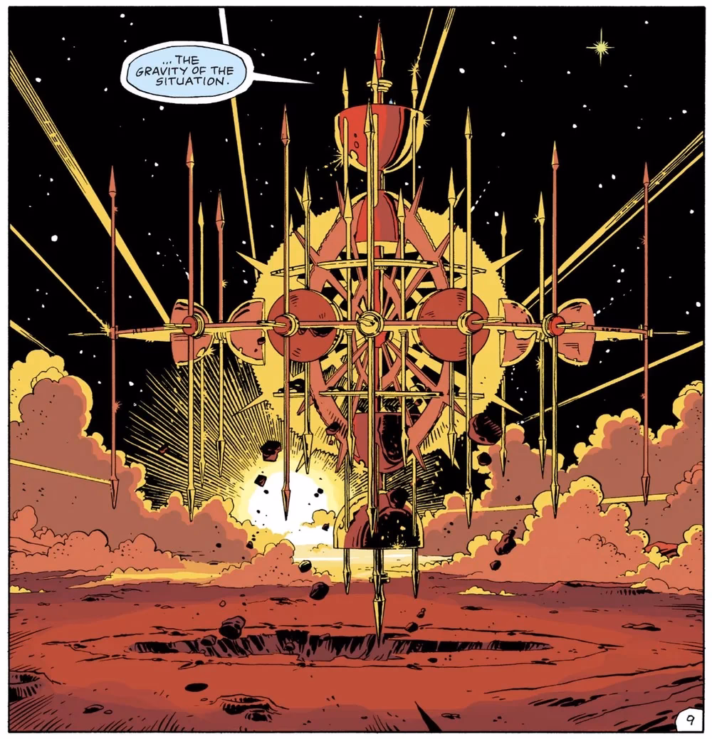 What are the chapters in Watchmen by Alan Moore?