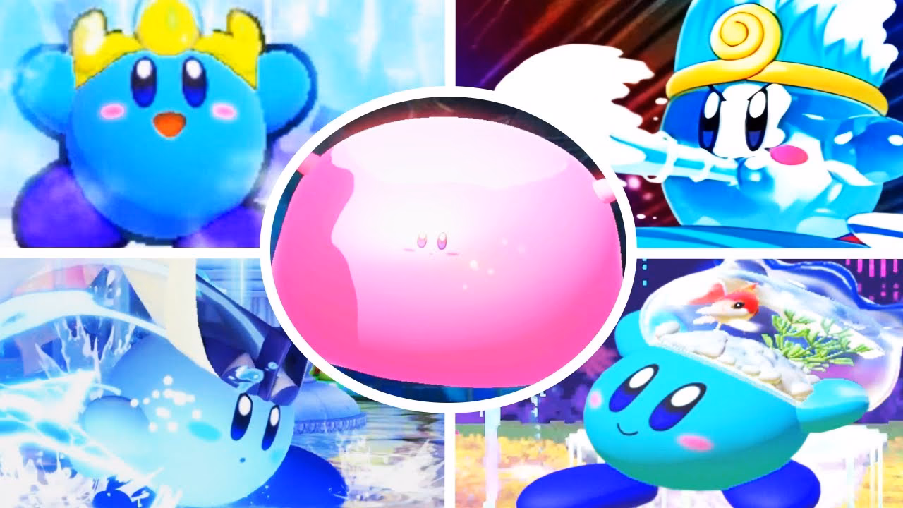 How do you get water in Kirby Right Back at Ya?
