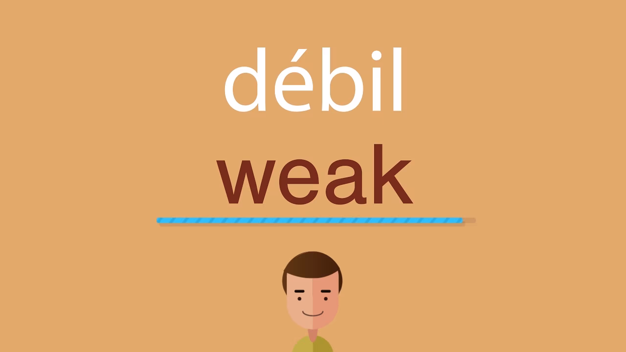 ¿Cuál es el significado de Weak?