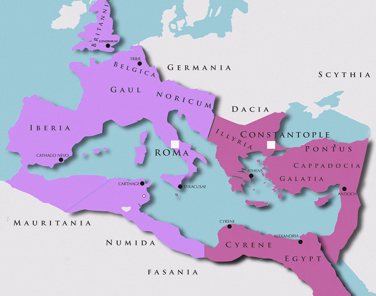 Where can I find information about the Western Roman Empire?