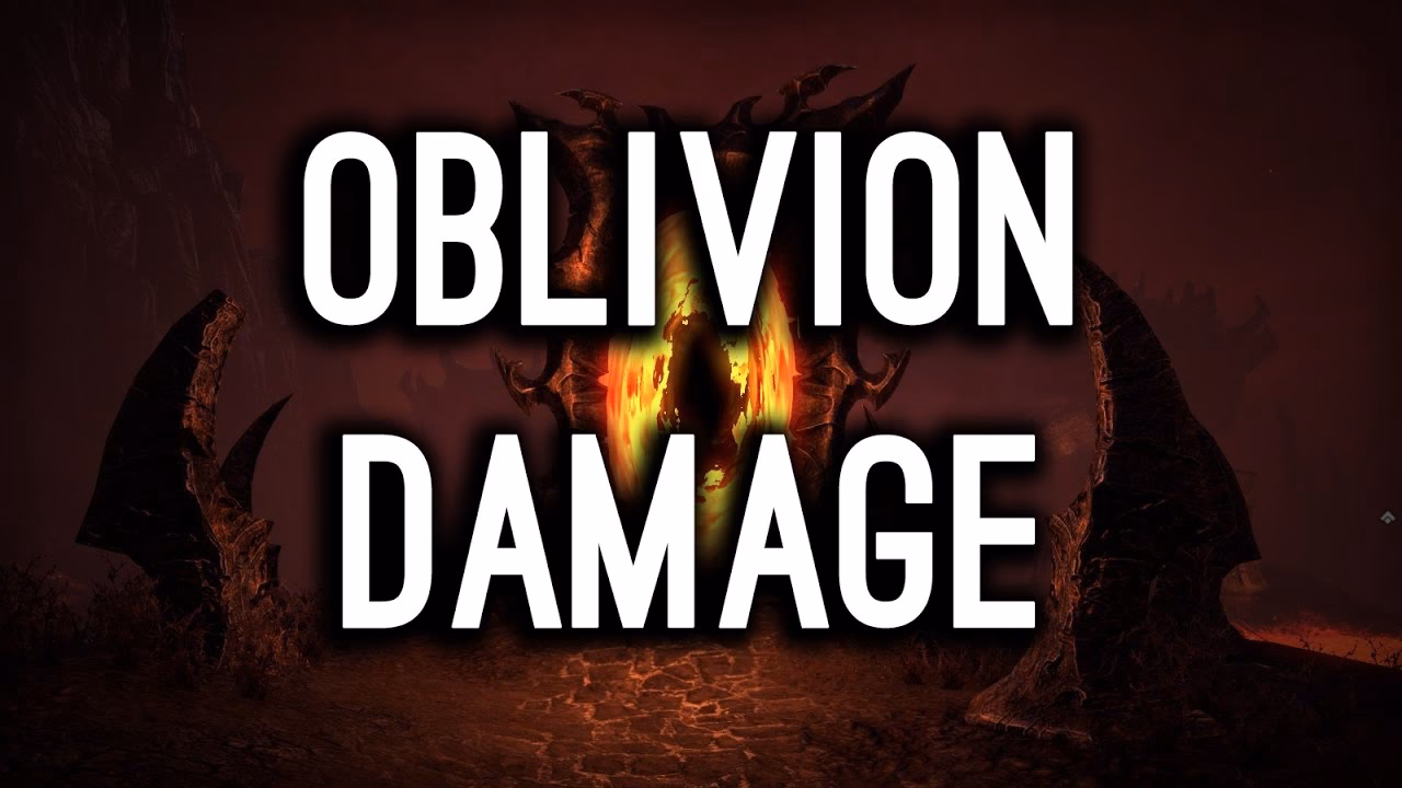 What is Oblivion damage enchantment?