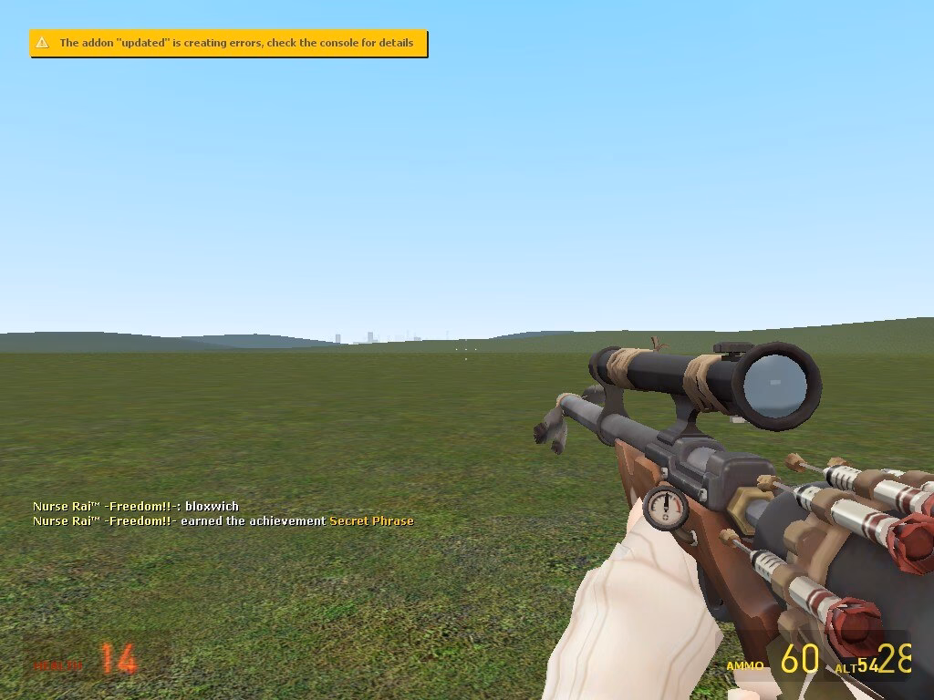 How to get secret phrase in Garry's mod?