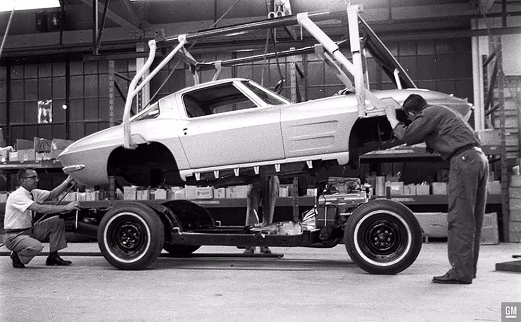 Where is the Chevrolet Corvette designed?