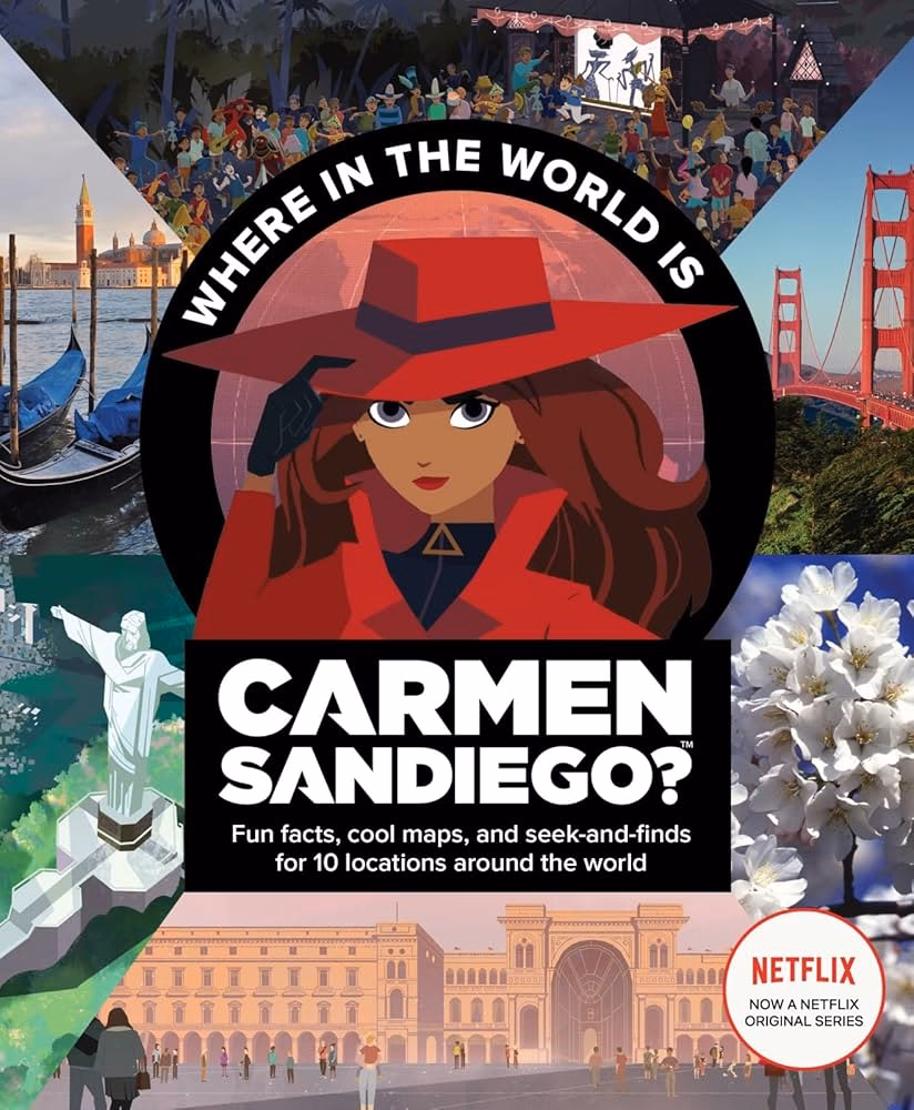 Does Carmen Sandiego commit thefts?
