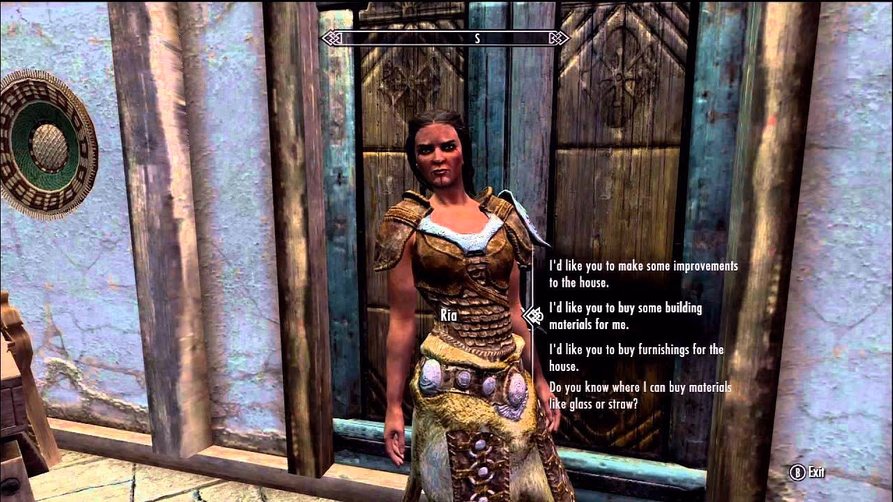 How do I get a personal steward in Hearthfire & farming creation?