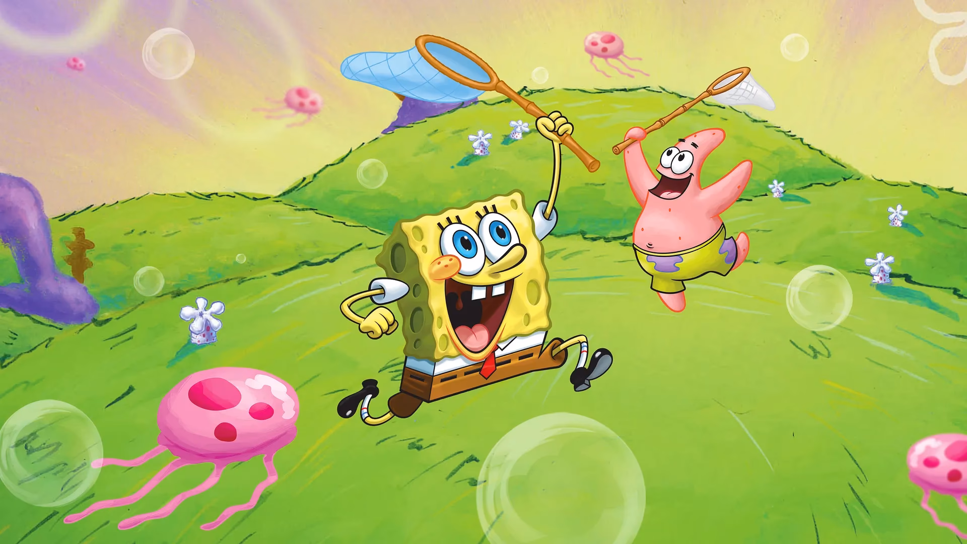 Where does SpongeBob live?