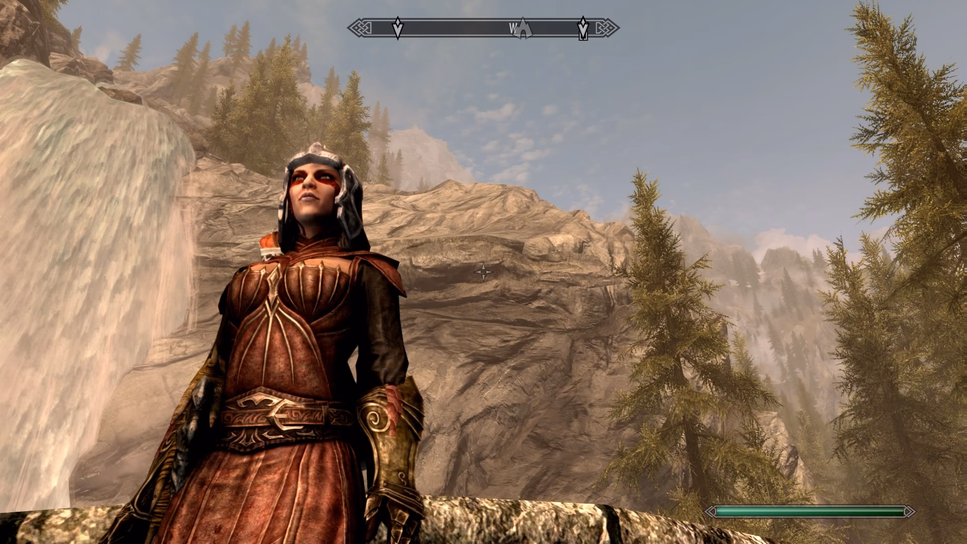 How to choose a character in Skyrim?