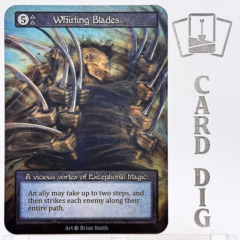 Does dual wielding whirl blades?