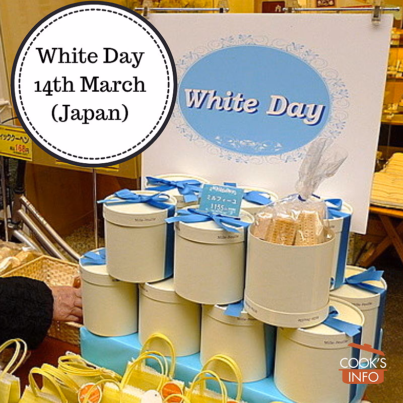 When is white day in Japan?