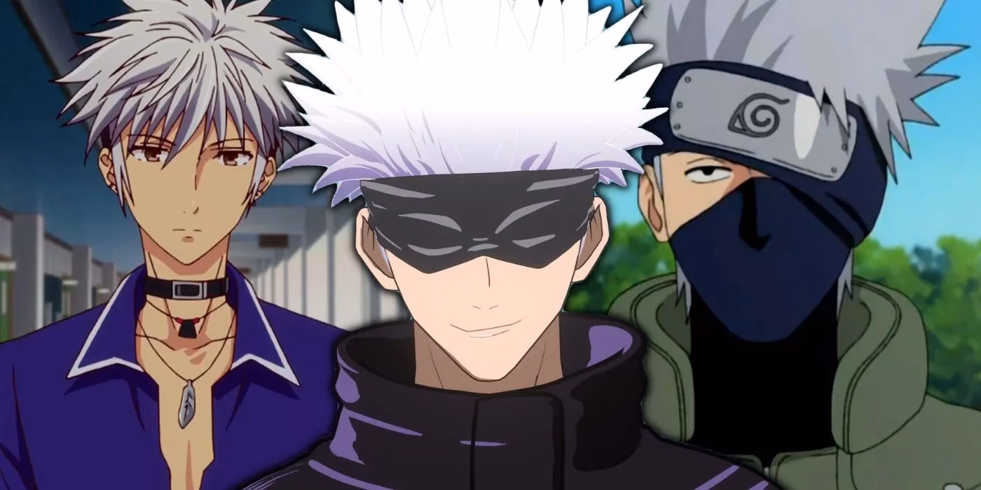 Are White Haired Anime Characters common?