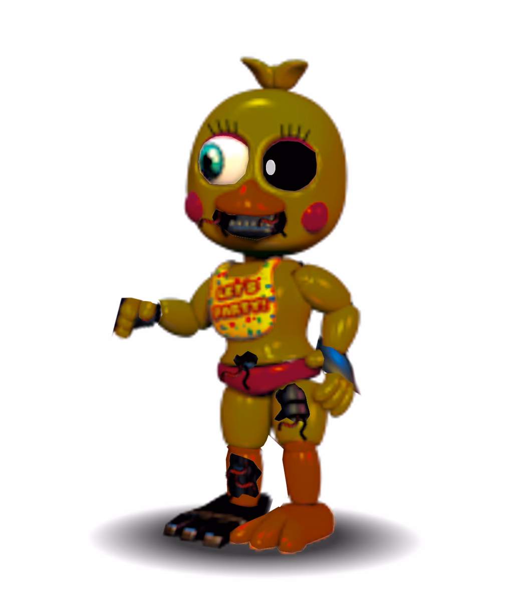 How tall is Withered Chica?