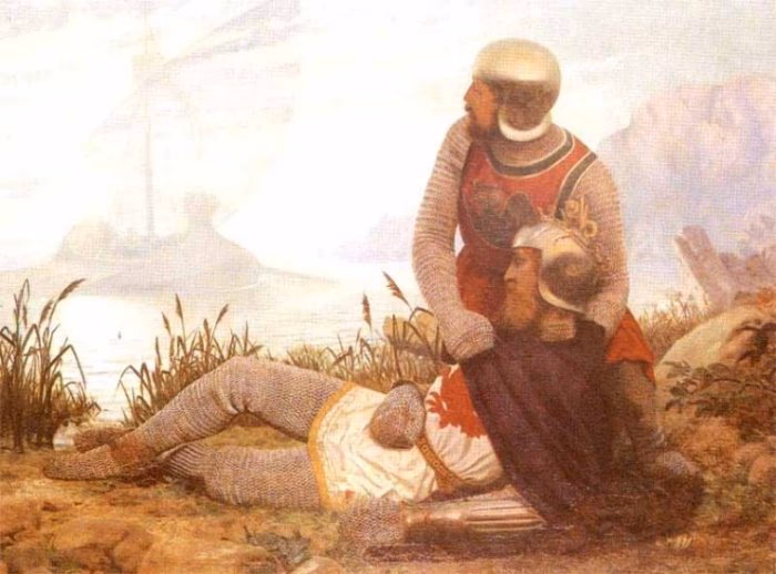 Did Arthur die in Camelot?