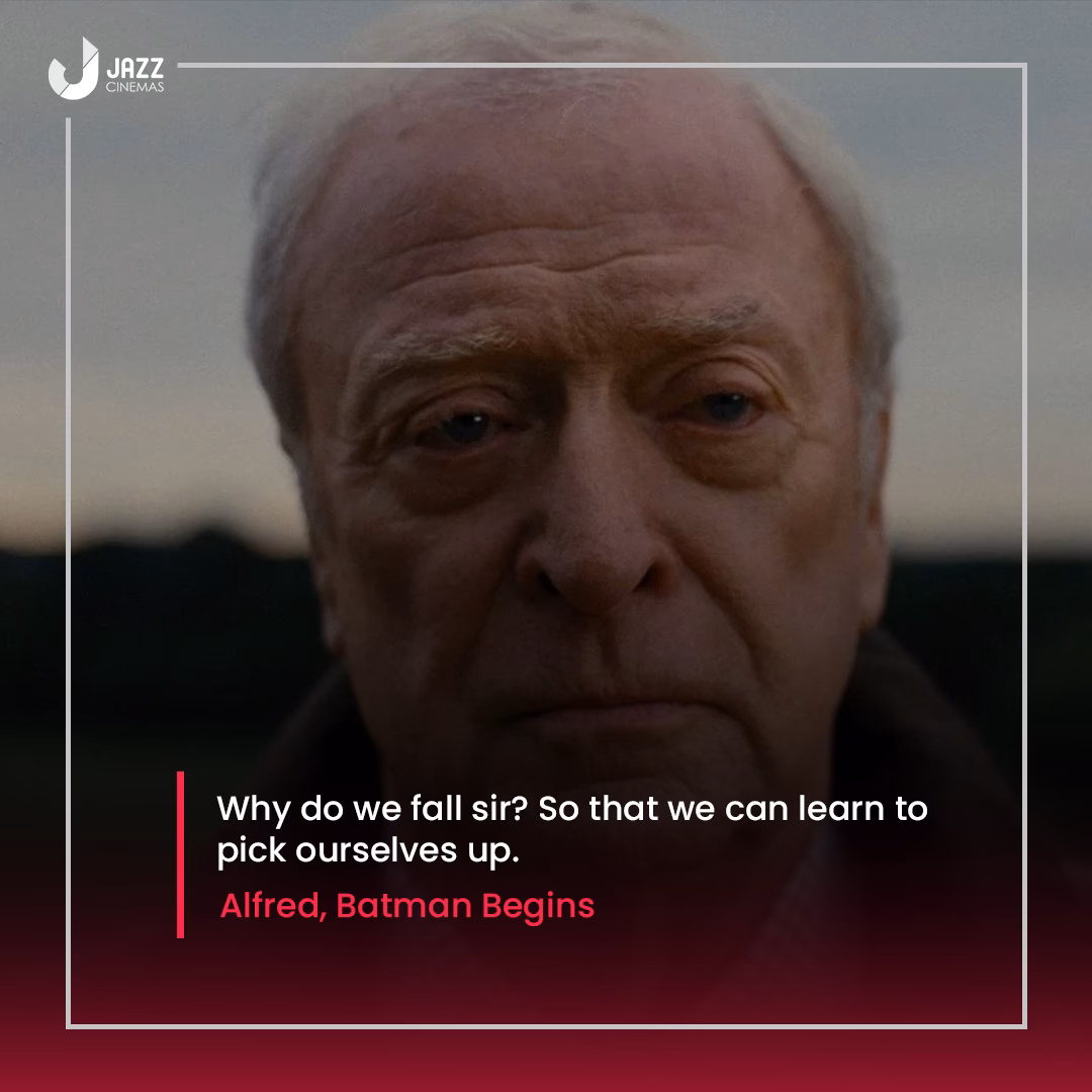 Why do we fall Sir?