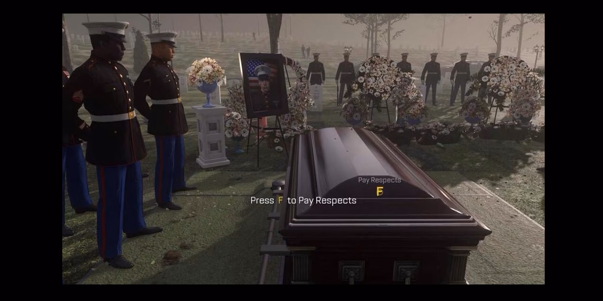Where does the 'press F to pay respects' meme come from?