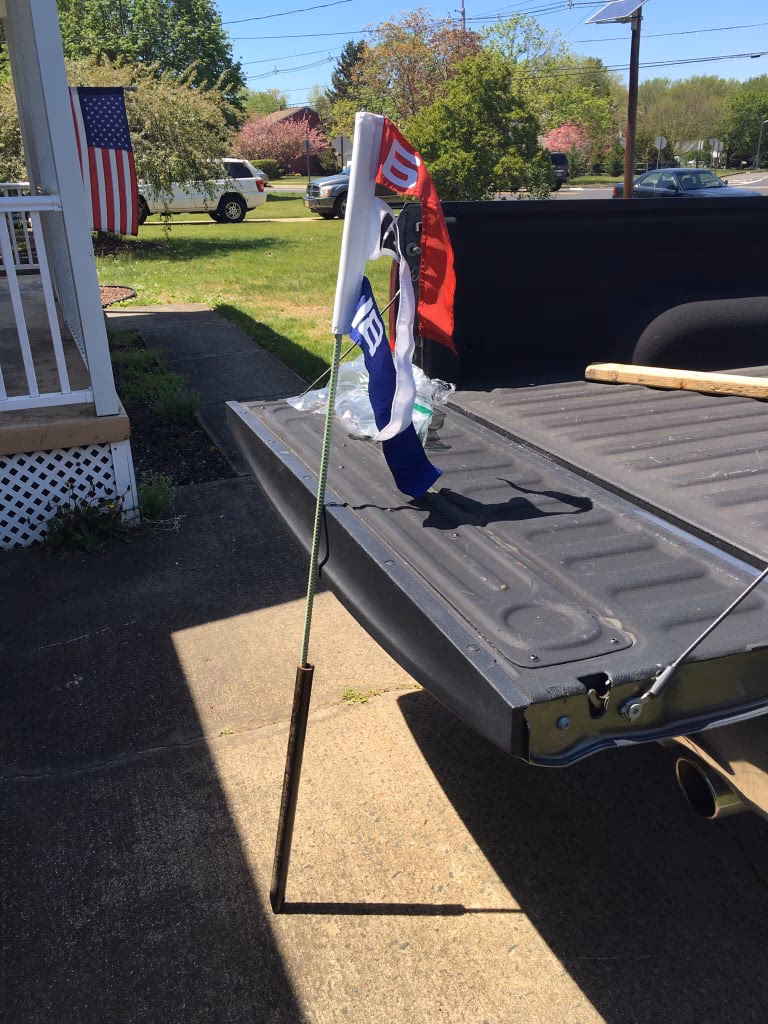 What is a shooting wind flag?