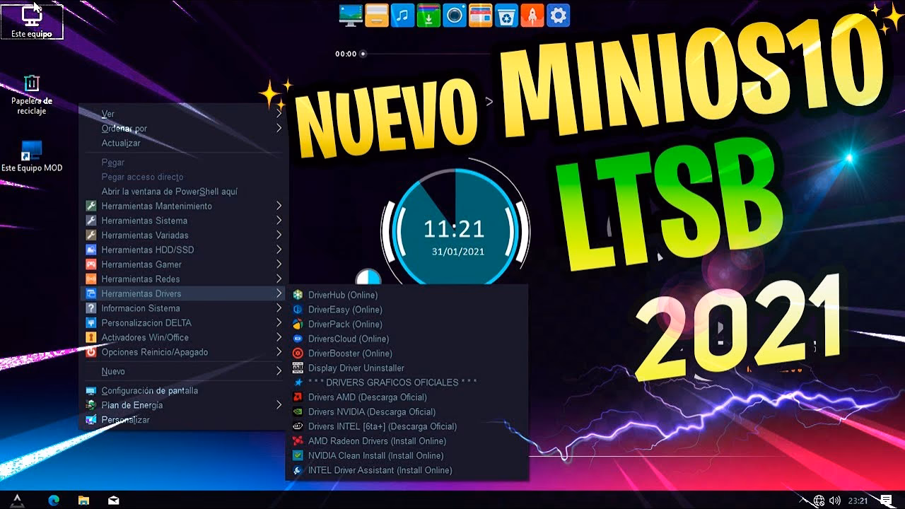 ¿Qué ofrece Windows MiniOS 7 Pro?