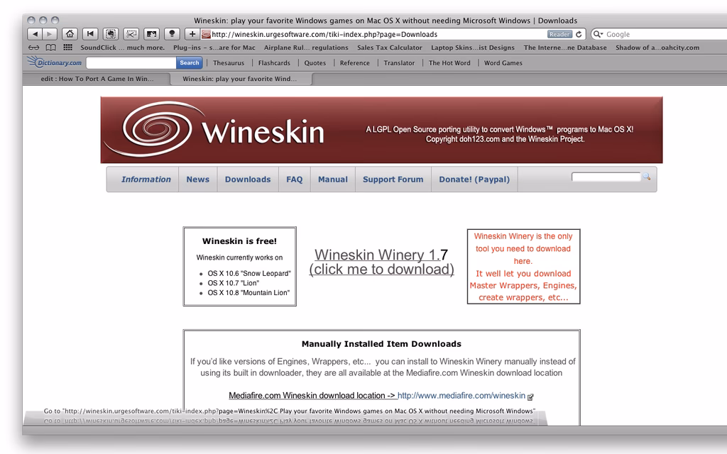 What is wineskin & how does it work?