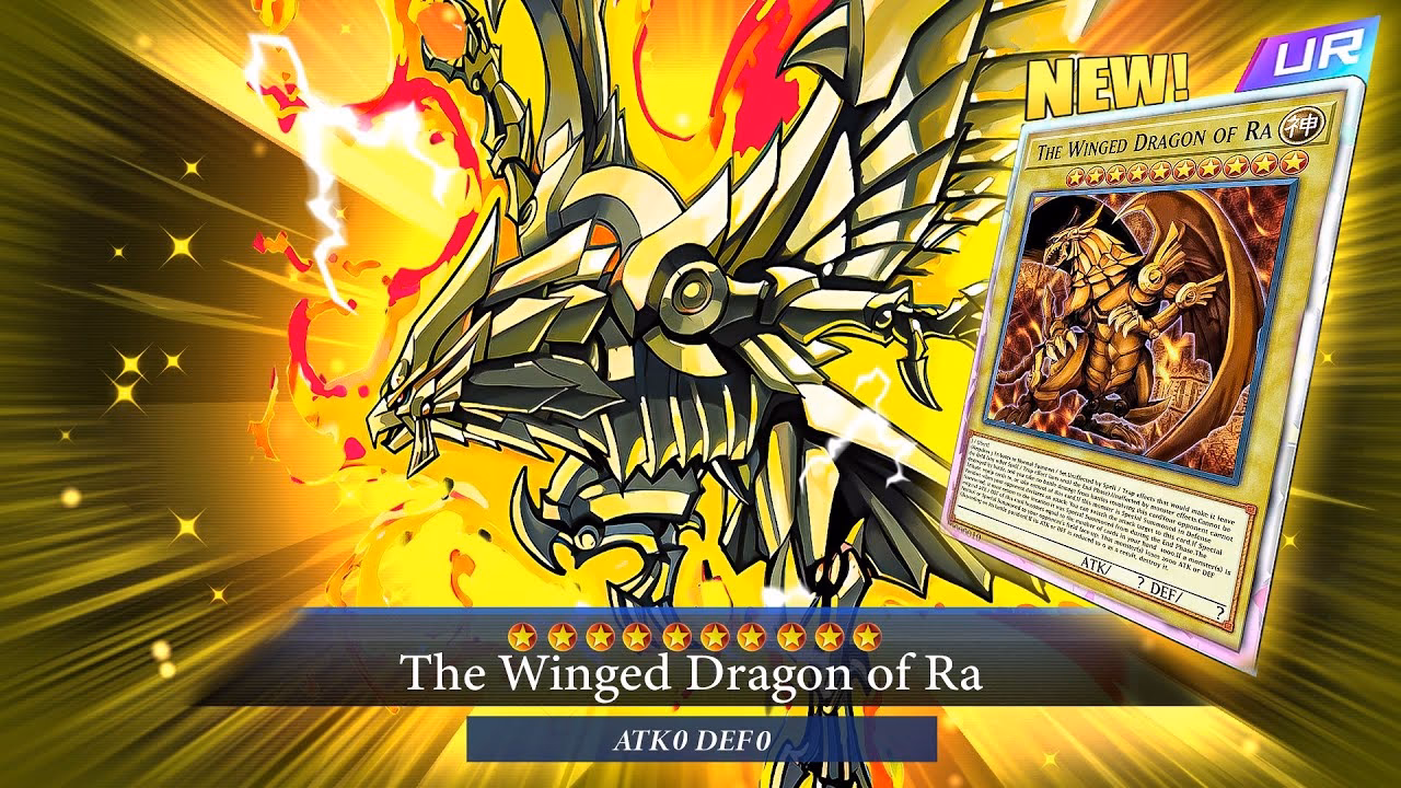 What does the winged dragon of RA do in Yu-Gi-Oh?