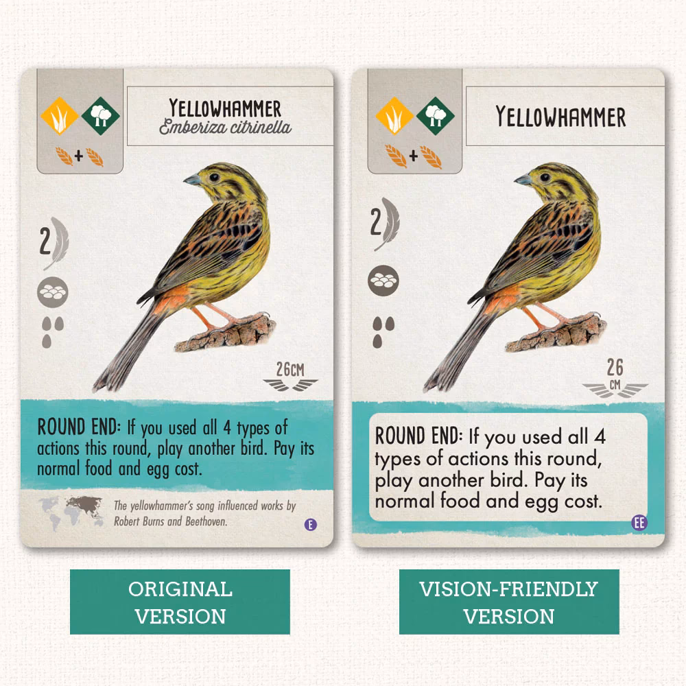 Are European birds shuffled?
