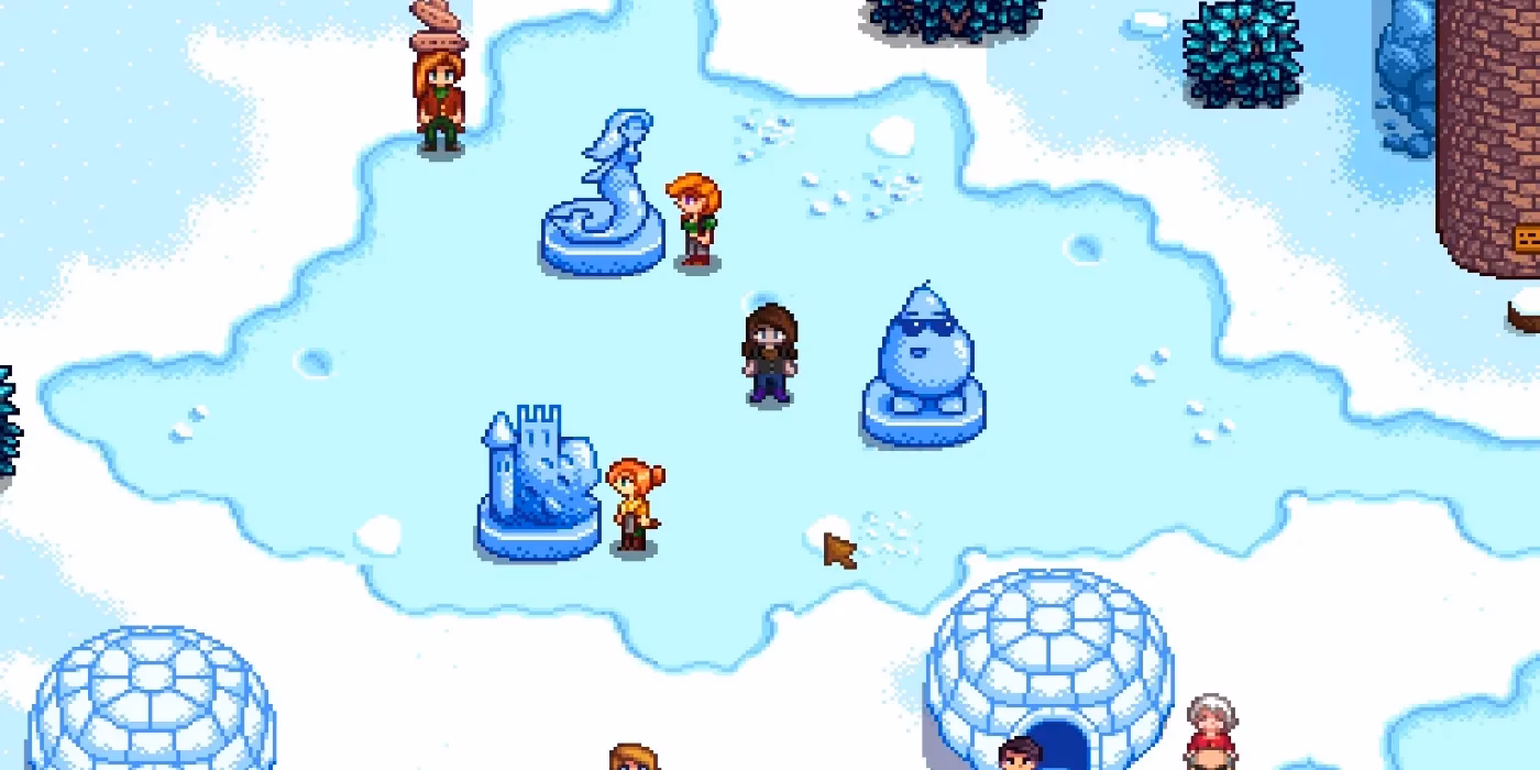 When are the winter festivals in Stardew Valley?