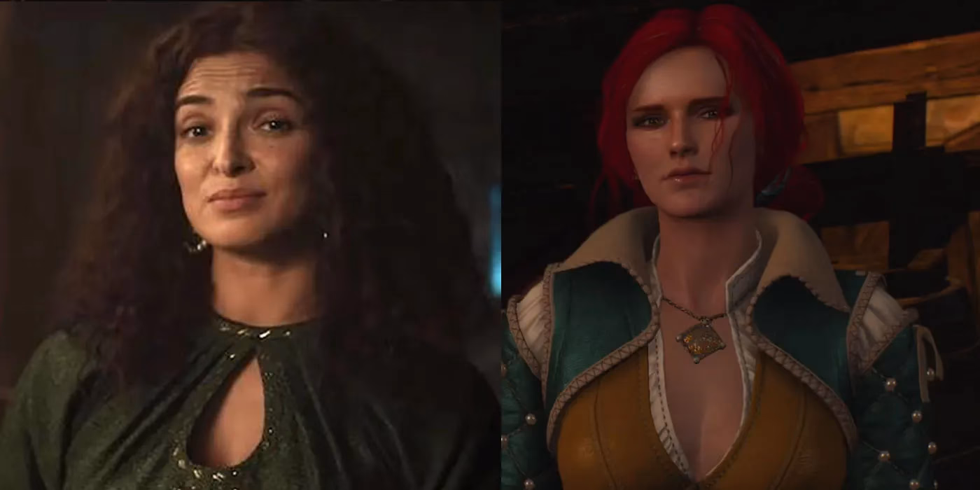 Was Triss a mage in the Witcher?